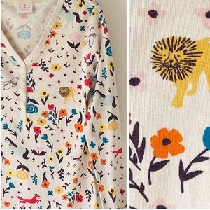 Hannah Andersson Women's Make it Magic Unicorn Organic Pajama Top Women's Medium